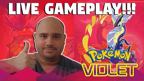 LIVE GAMEPLAY NO YUZU - POKÉMON VIOLET!