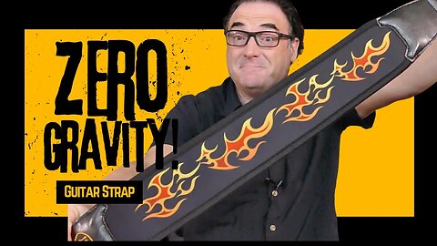 CFG Zero Gravity Guitar Strap - The Future Of Guitar Straps Is Here!