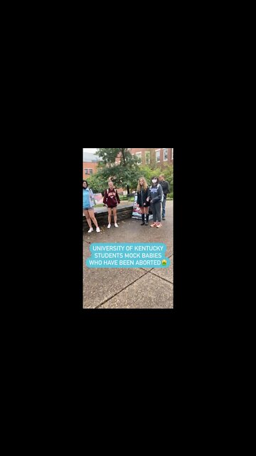 Disturbing Video Shows College Students Mock Aborted Babies