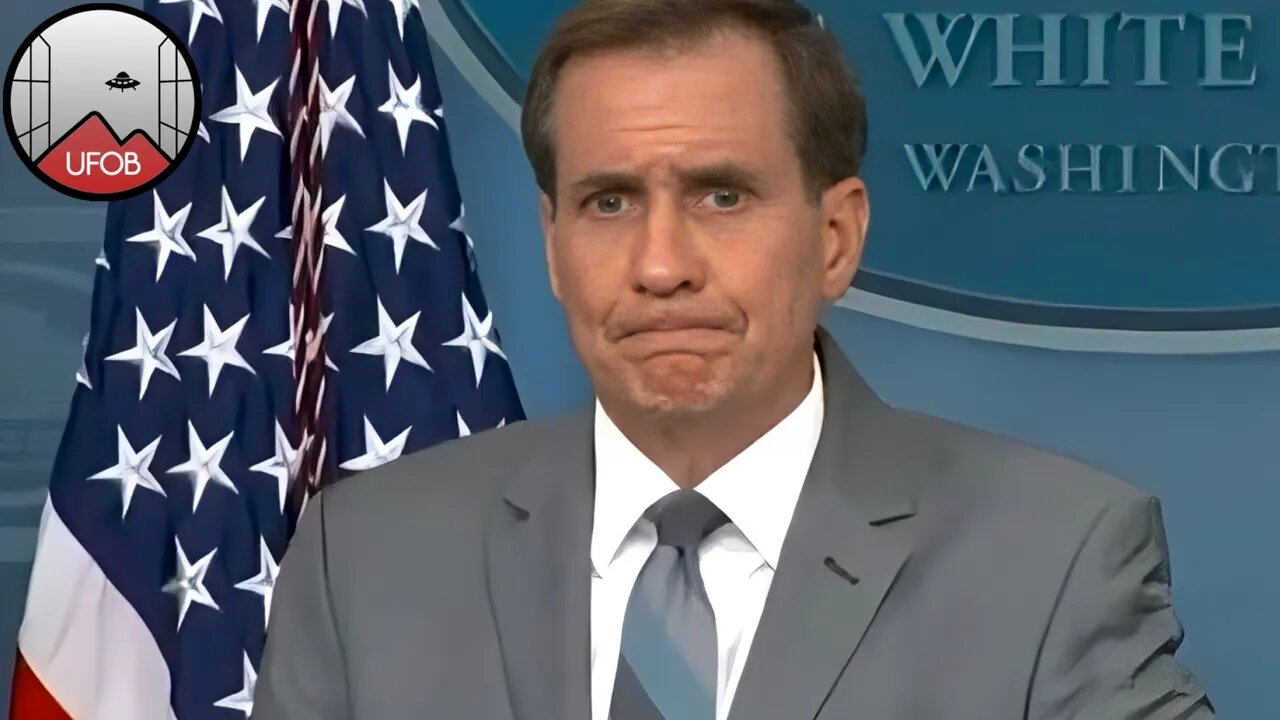 2023 🇺🇸 CSPAN: White House NSC Coordinator Admiral John Kirby on Senator Schumer's UAP legislation.