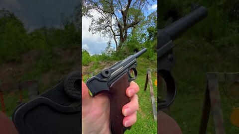 Shooting the finest Germen gun