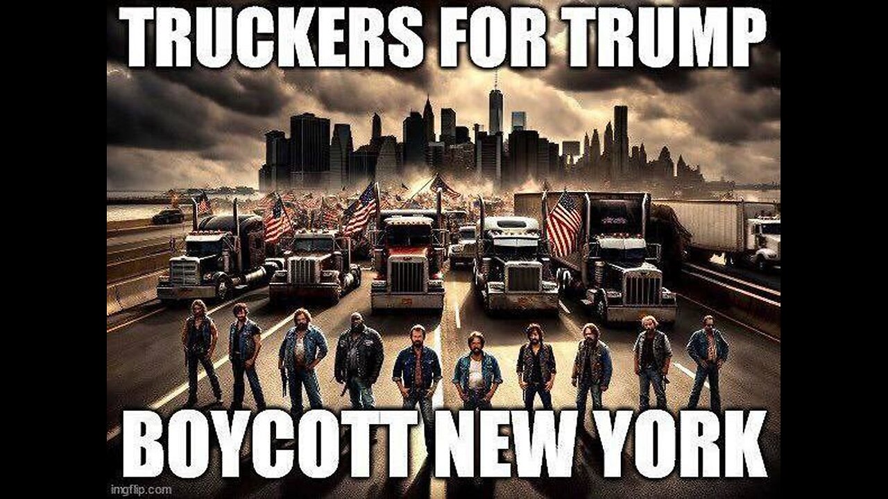 Truckers strike is on 💥💥💥