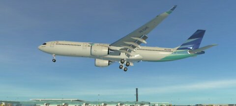 Garuda Indonesia flight GA3390 into Bangkok (VTBS)