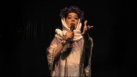 2002 Matthew Martin as Katherine Hepburn at Viva Variety 29