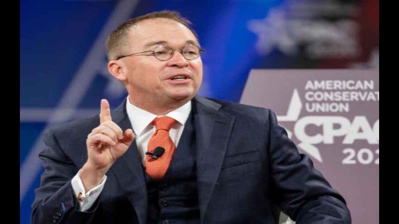 Former Trump Acting Chief of Staff Mulvaney Meets With Jan 6 Panel