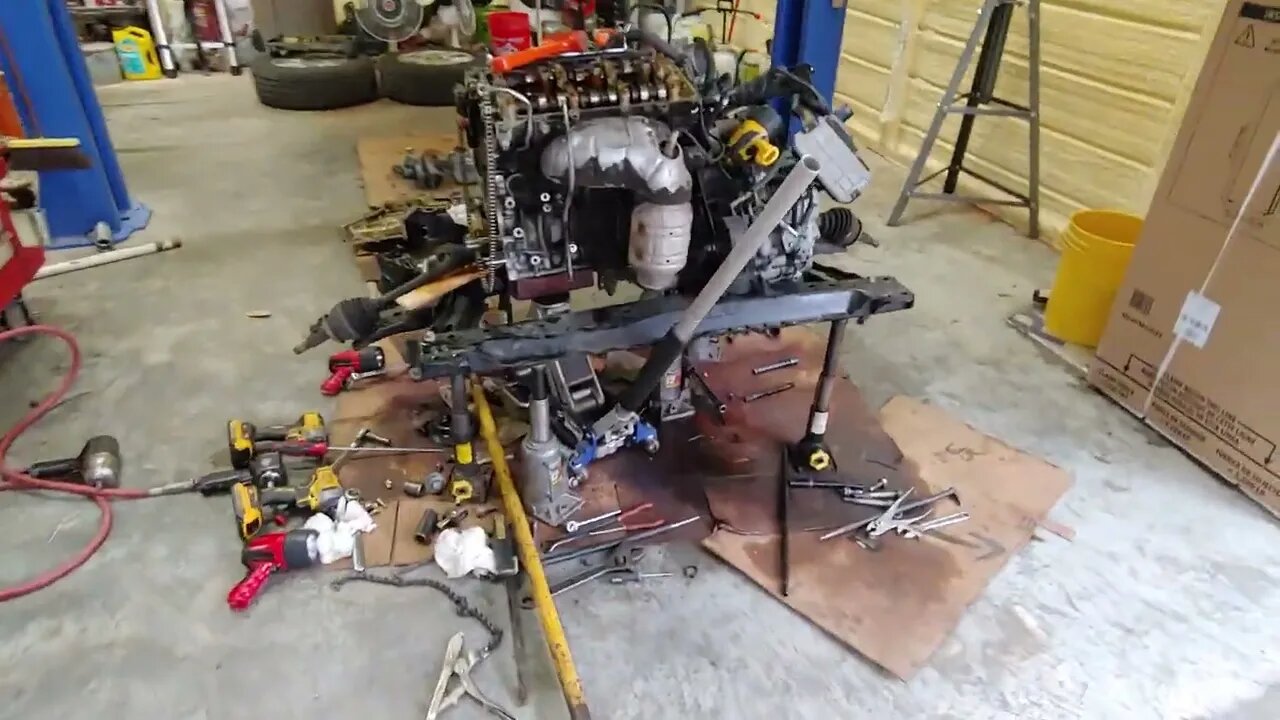 Toyota parts run in a 1951 Chevy.
