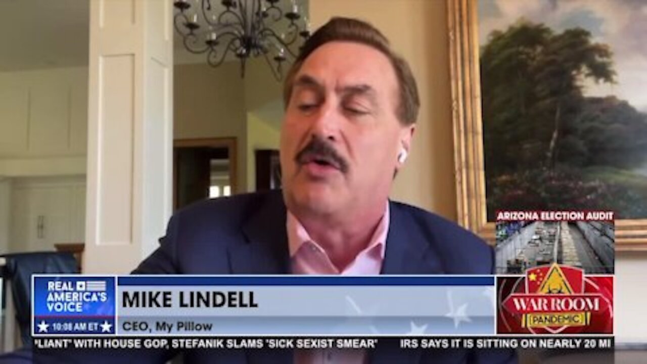 Mike Lindell warns dominion, we have it all turn yourself in its over