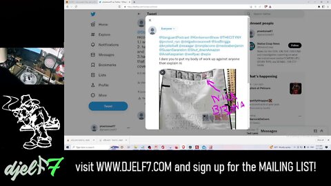 djelf7 prepares for twitter banning and blocks