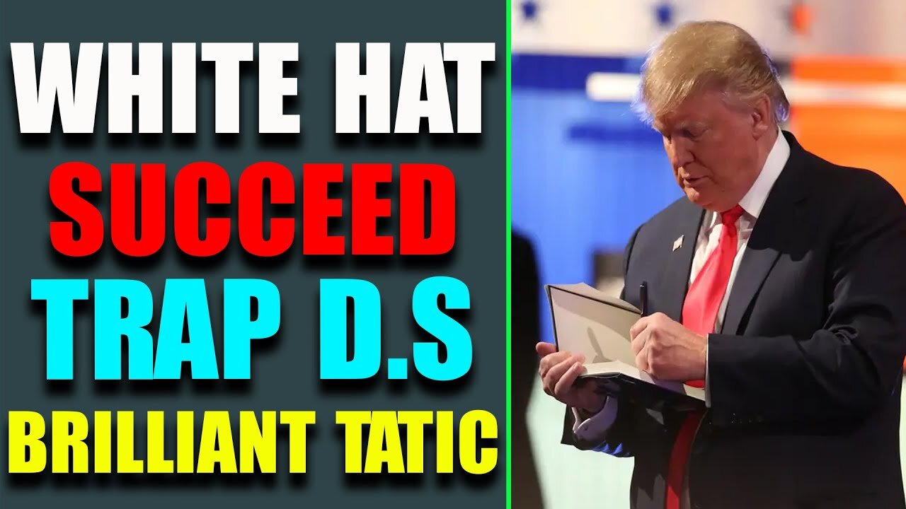 BRILLIANT TATIC: WHITE HAT SUCCEEDS TRAP D.S WITH V. WADE - TRUMP NEWS