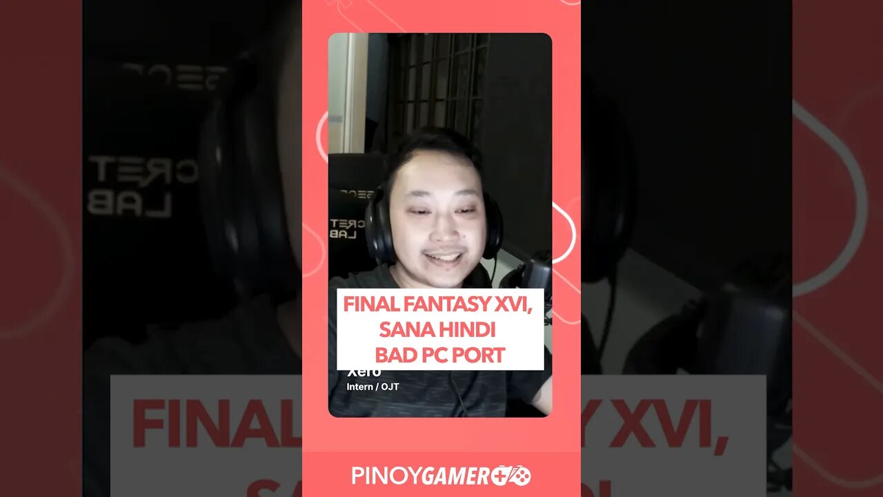 Final Fantasy XVI PC Port #finalfantasy #pinoygamerph #podcastphilippines #shorts #shortsph