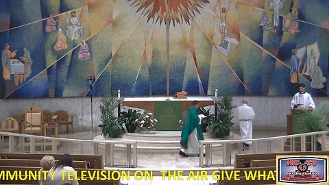 NCTV45 CATHOLIC MASS HOLY SPIRIT PARISH (ST VITUS) 9:00 AM MONDAY JULY 24 2023