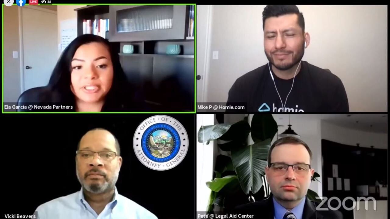 Attorney General Aaron Ford, panel discuss foreclosure prevention