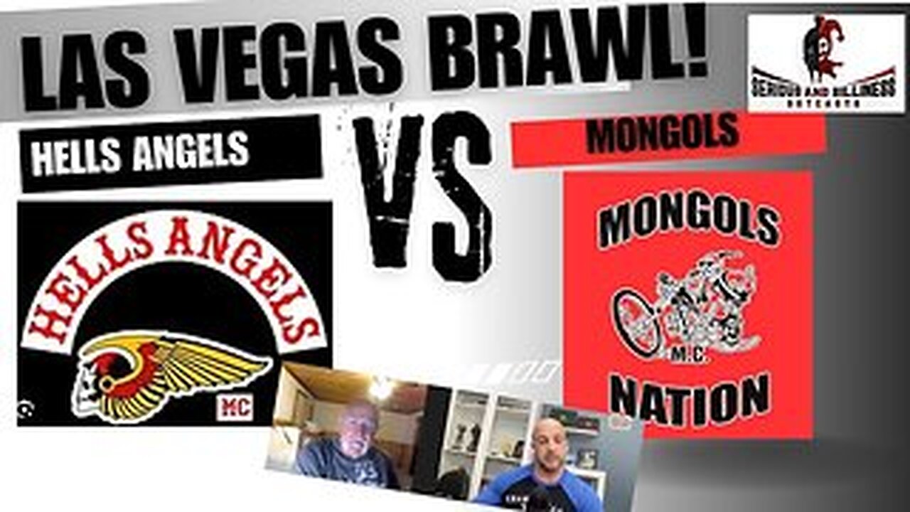 Las Vegas brawl hells Angels vs Mongols !!!