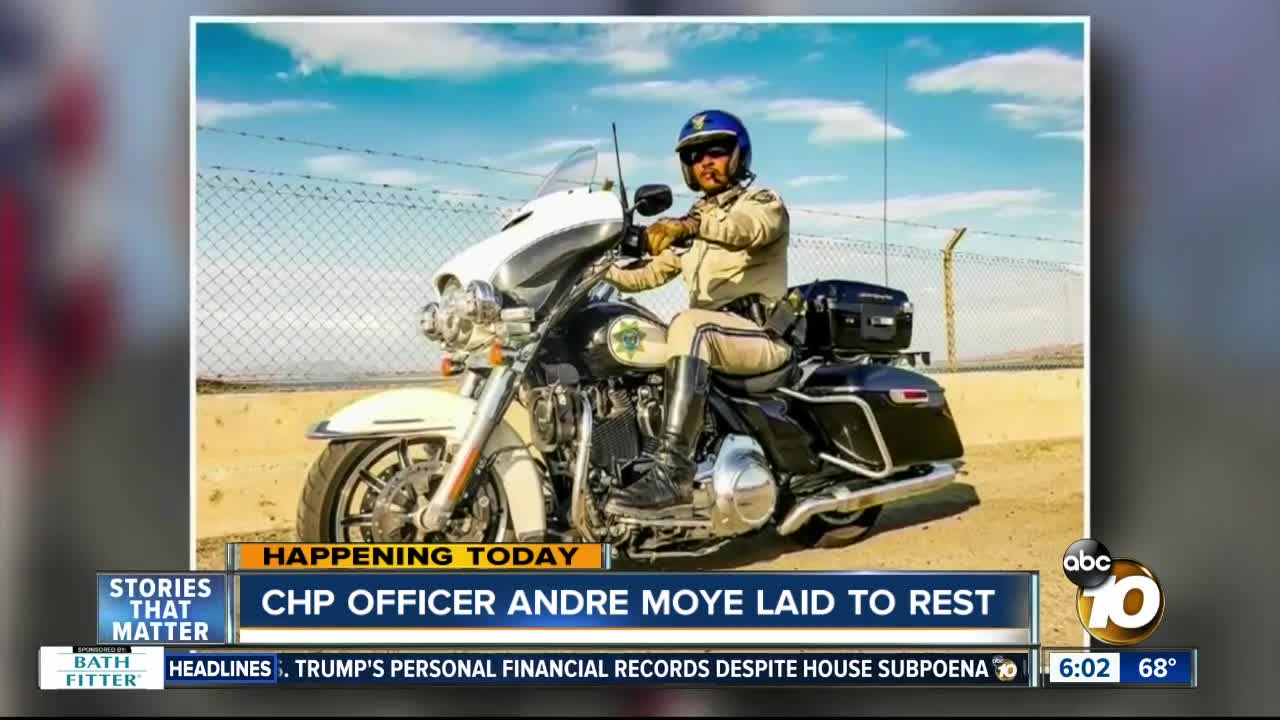 Fallen CHP officer to be laid to rest in public service