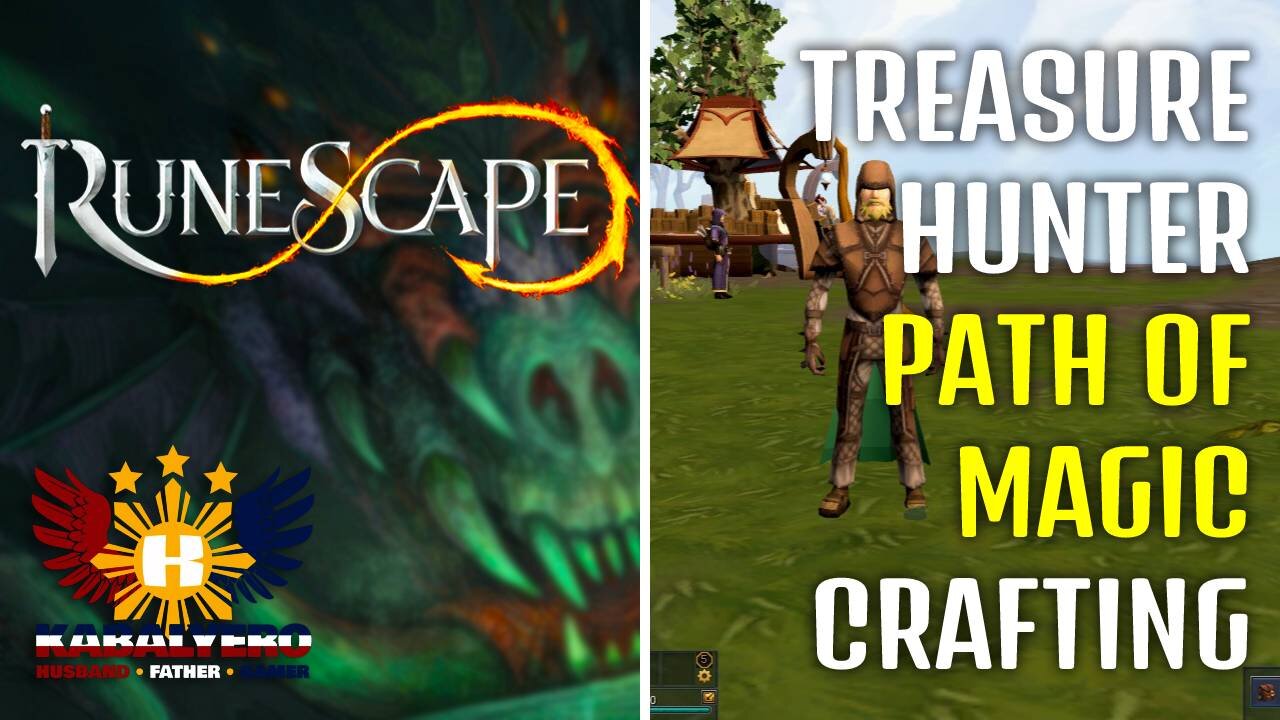 Runescape Gameplay [01/21/2022] - Treasure Hunter, Path Of Magic, Crafting and Other Things