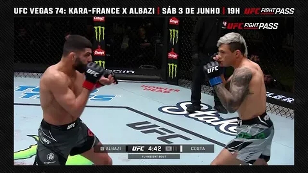 Amir Albazi x Alessandro Costa LUTA COMPLETA UFC Vegas 74