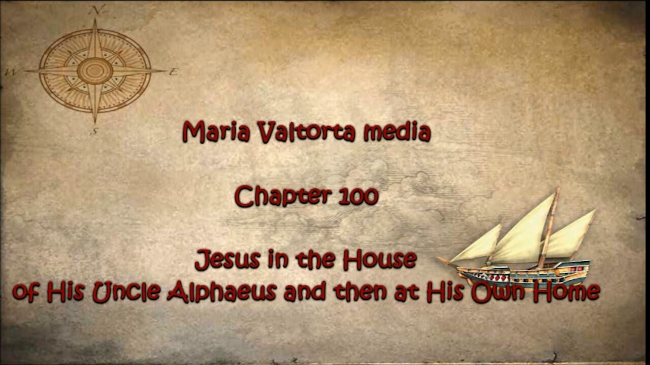 Jesus in the House of His Uncle Alphaeus and then at His own Home.