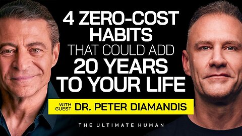 Dr. Peter Diamandis: Future of Health - Stem Cells, Blood Filtration, & AI | Ultimate Human| Ep. 123