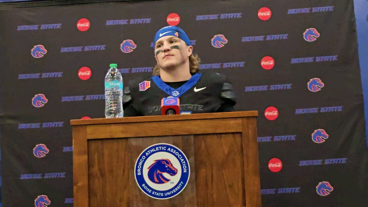 Post Nevada Press Conference With Boise State Quarterback, #4 Maddux Madsen 11/09/2024