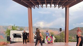 certifiedhealthnut is in sedona doing ecstatic dance