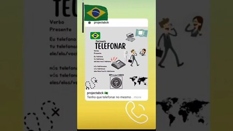 🇧🇷 Telefonar