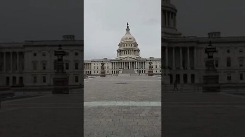 1/28/22 Nancy Drew in DC- Live Video 1- Quick Peek at Capitol- First Stop