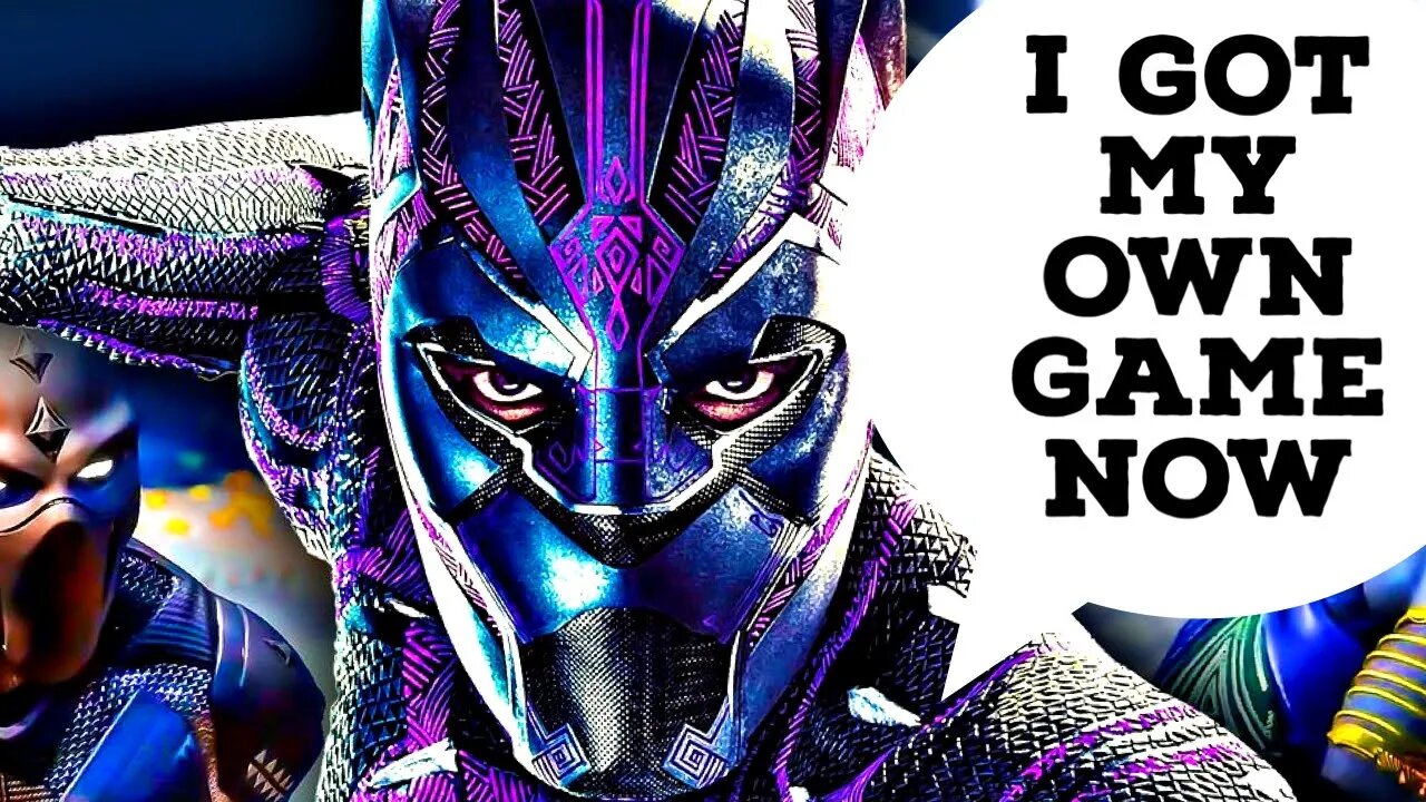 Black panther is getting his own game soon #blackpanther #gaming #games #ps5 #xbox #trending #game