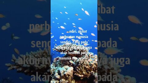 PENYEBAB KERUSAKAN BAIK DARAT MAUPUN LAUTAN