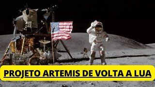 PROJETO ARTEMIS DA NADA 🇺🇸🚀, PARA VOLTAR A LUA, VOLTAR E PERMANECER POR LÁ