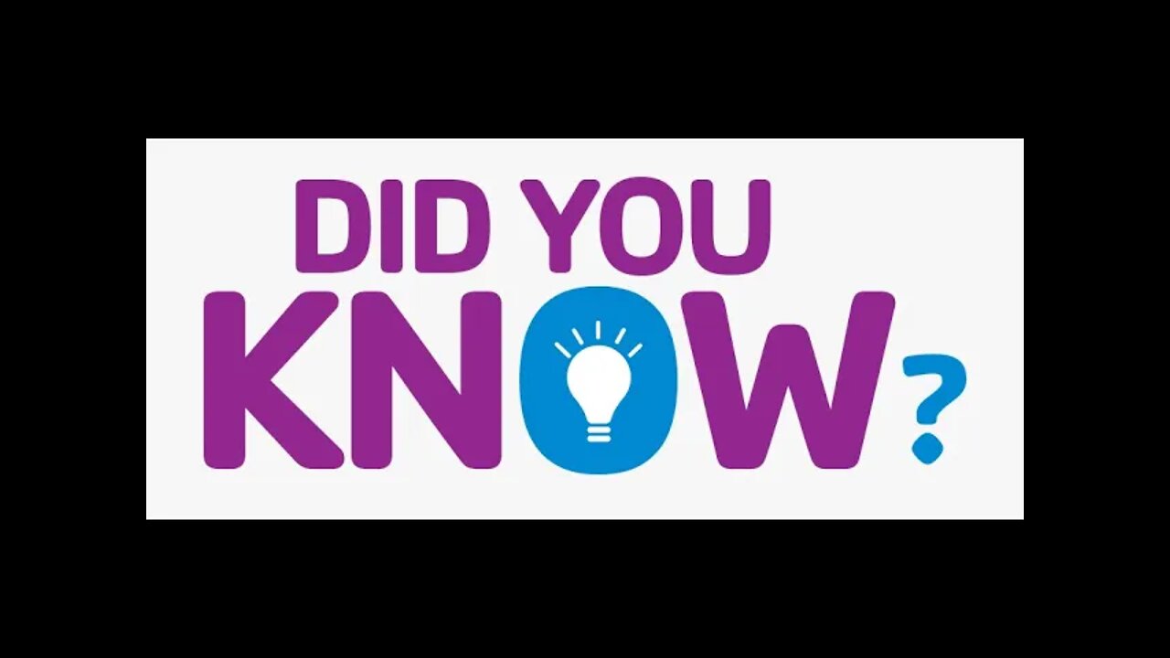 Did You Know - "Change to Thrive"