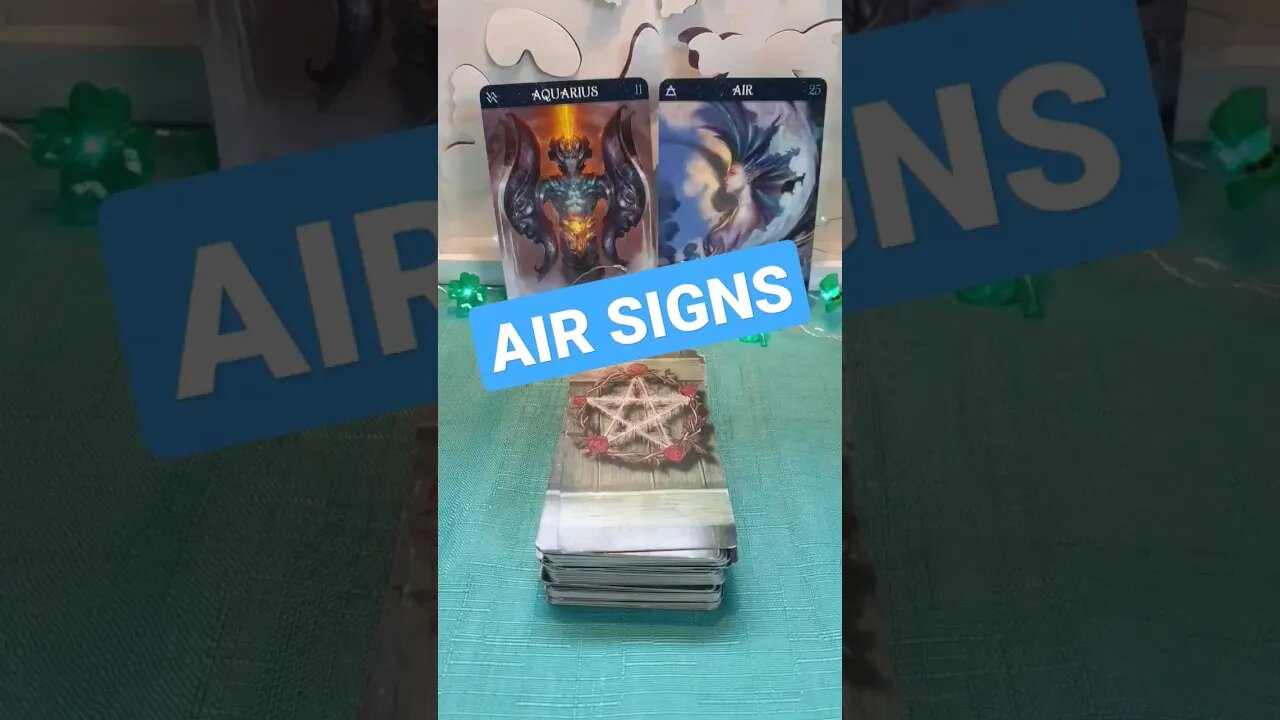 Air Signs | What is coming in for you St. Patrick's Day #shorts #airsigns #aquarius #gemini #libra