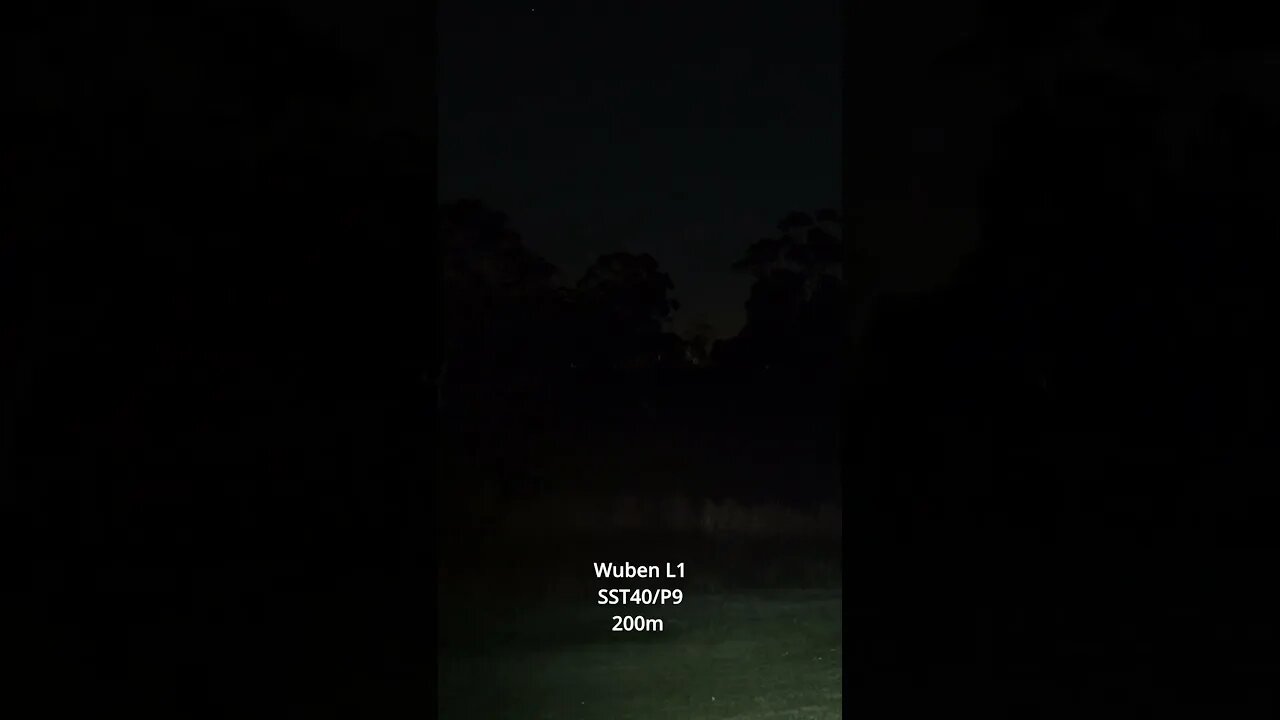 Wuben L1 long range beamshots