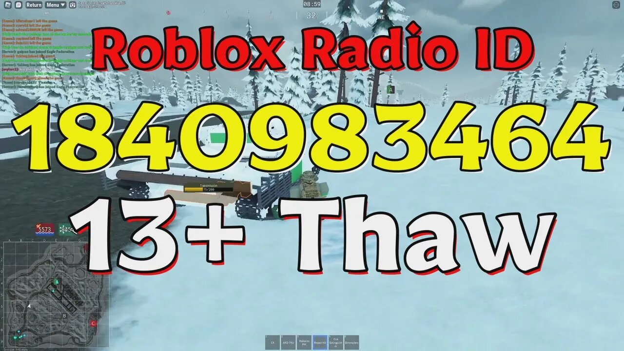 Thaw Roblox Radio Codes/IDs