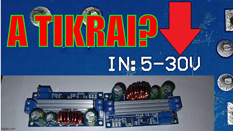 Sutvarkykim apsimelavusį DC-DC moduliuką (SJVA-4)