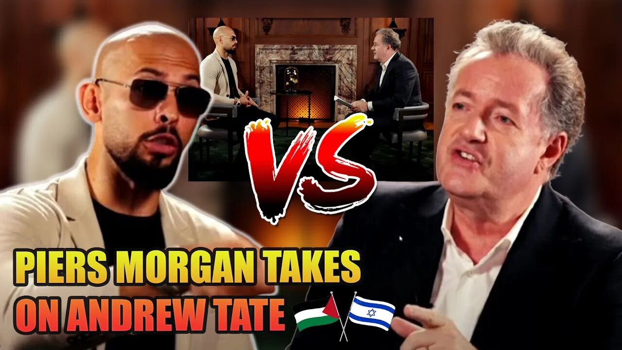 Piers Morgan attempts to humiliate Andrew Tate on the Israel Palestine conflict and fails