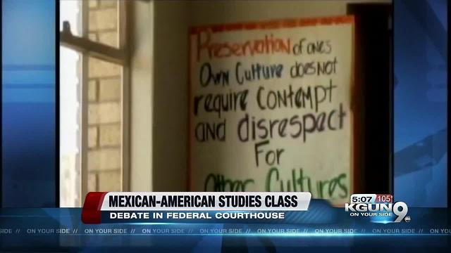 TUSD Mexican-American Studies course removal in court