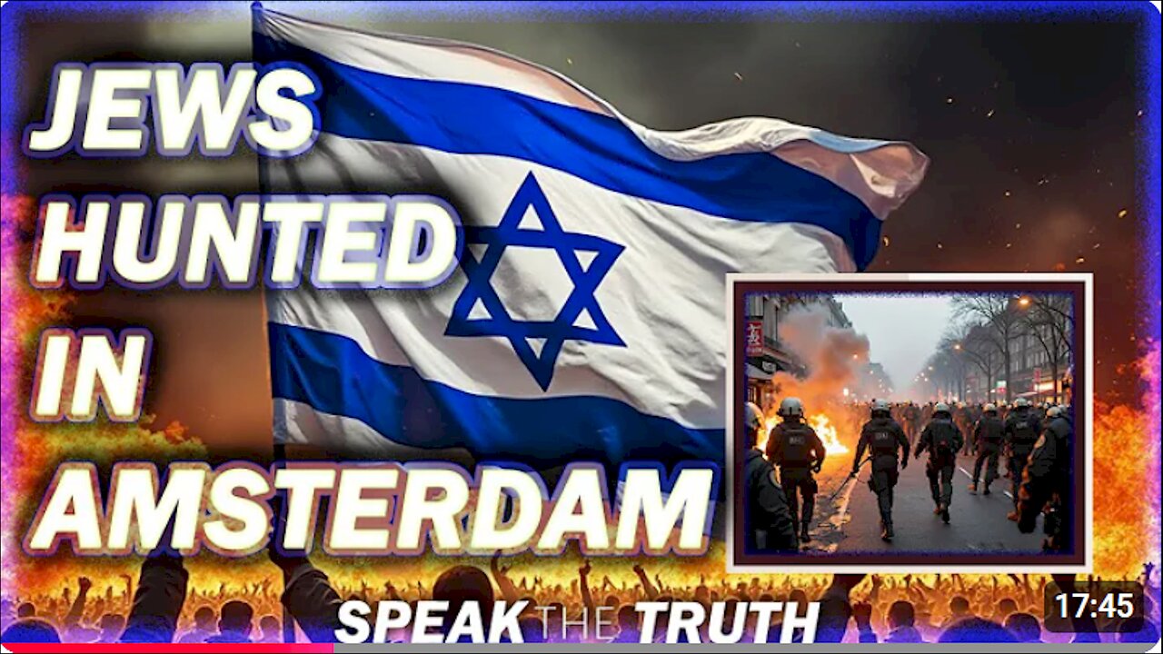 Israel Supporters Attacked In Amsterdam Why?