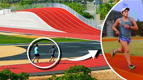 I Ran on the Strangest Track in the World