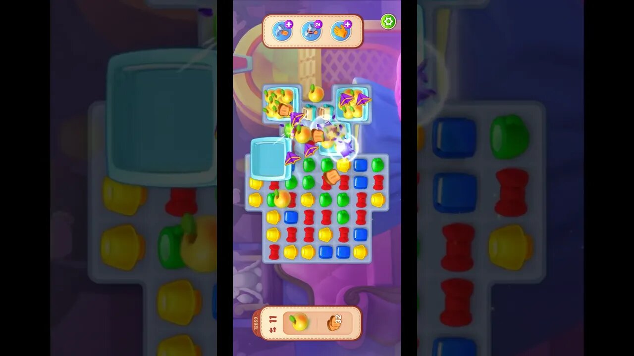 Shorts Playrix Homescapes Gameplay Walkthrough Level 12859-010