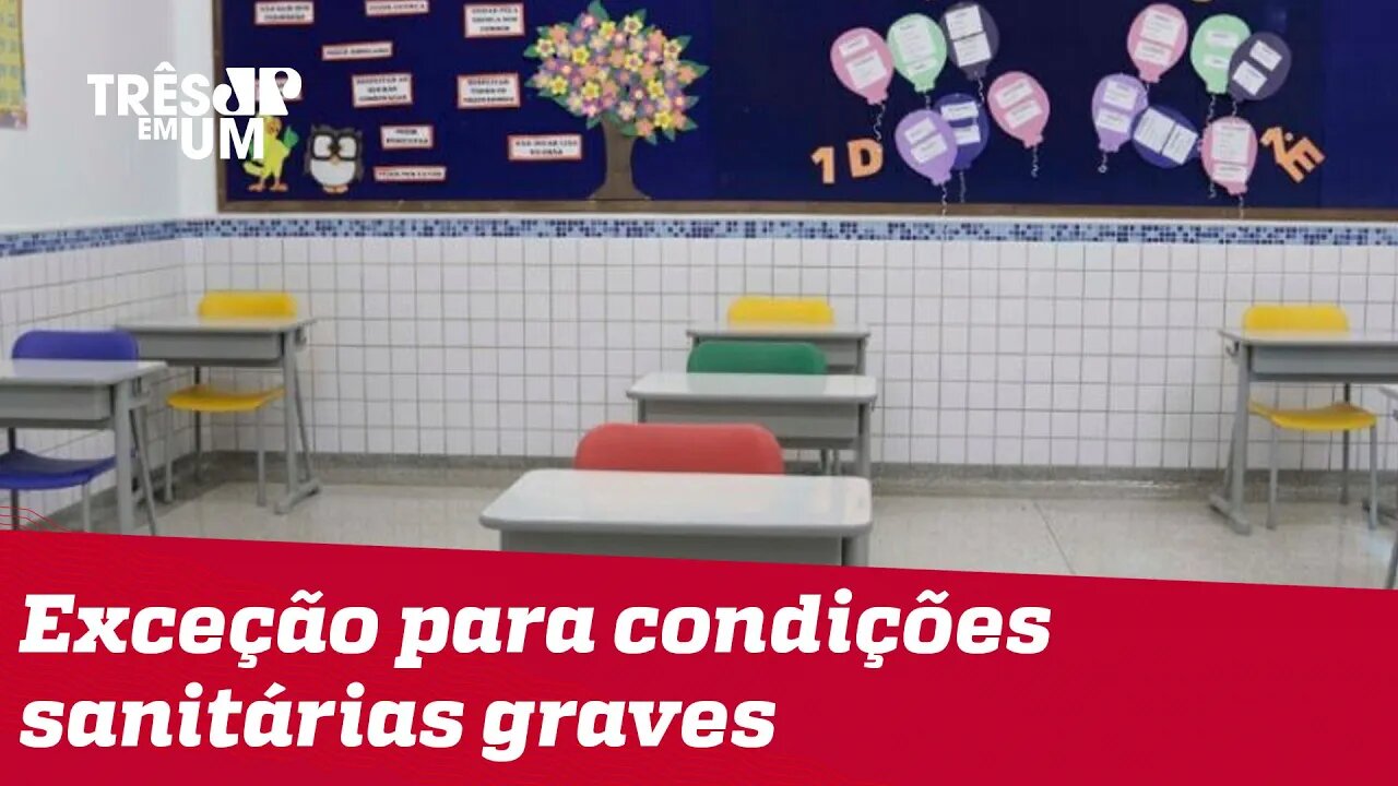 Projeto que considera aulas como serviços essenciais avança na Câmara