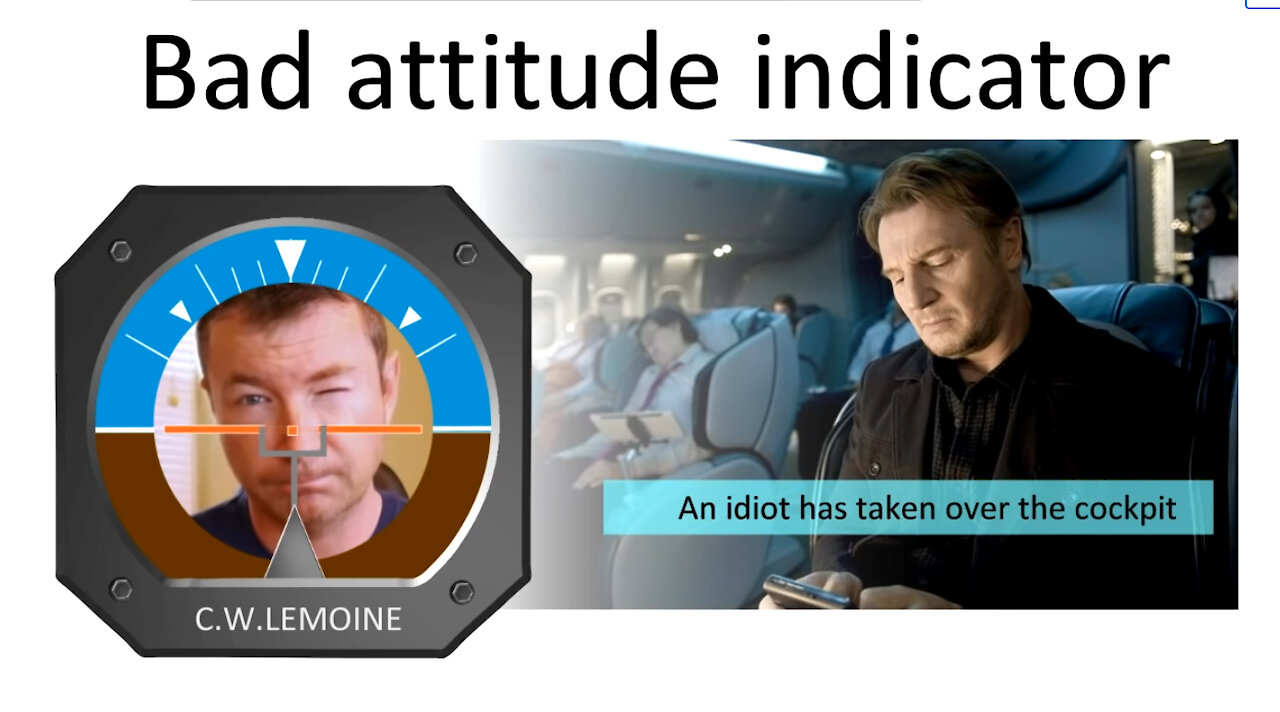 Altitude v Attitude on a Flat Earth Plane