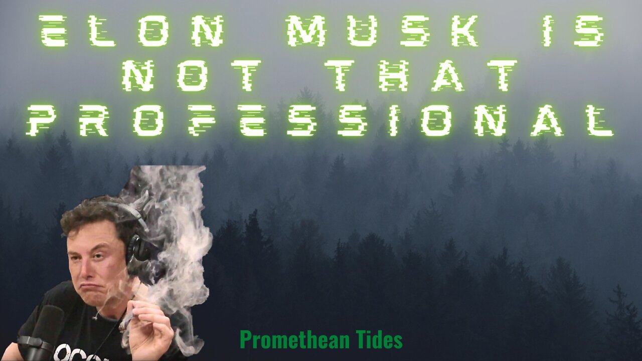 Elon Musk isn't that Professional