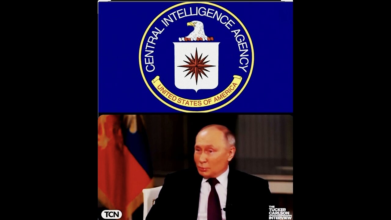 THE CIA MAKES THE U.S POLICIES as U.S PRESIDENTS COME AND GO - PRESIDENT PUTIN