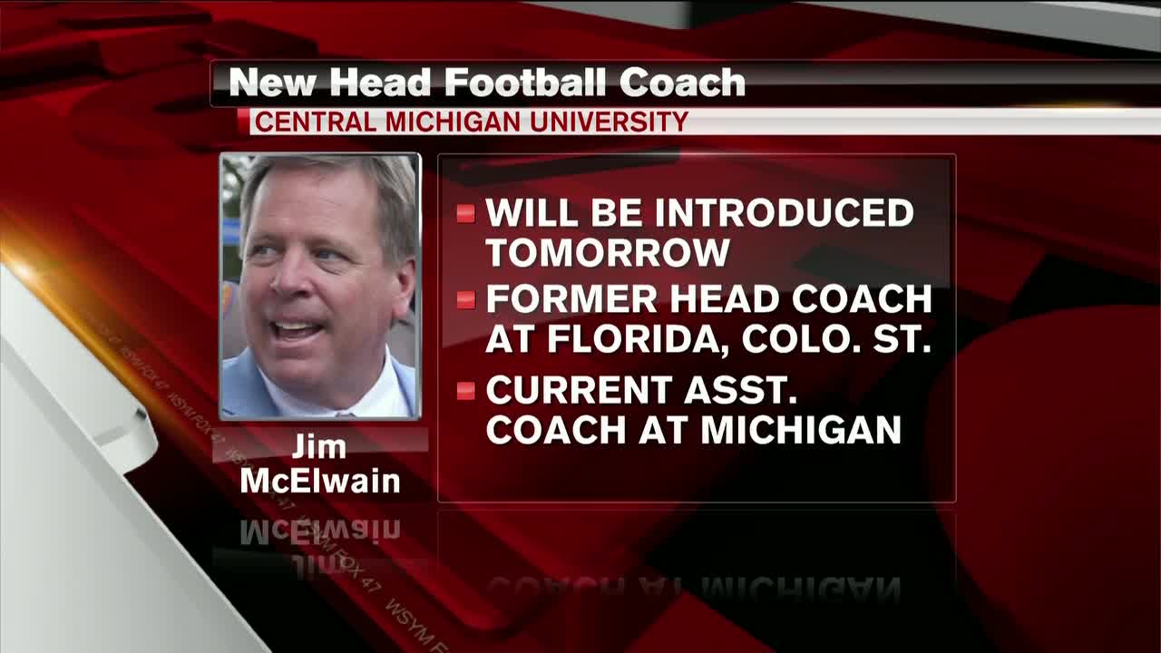 CMU hires Jim McElwain as head coach