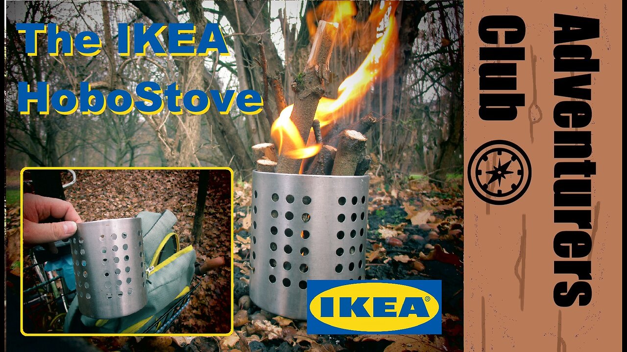 Adventurers Club 🧭 The IKEA Hobostove aka Ikea Firepot