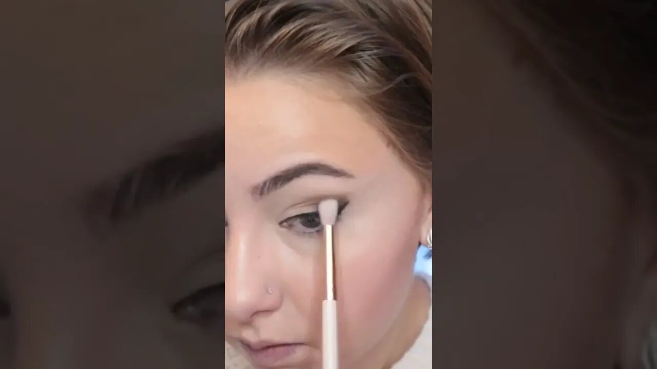 how to blend choppy eyeshadow #shorts #makeup #howto