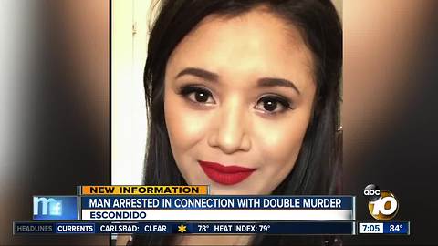 Man arrested in connection with double murder