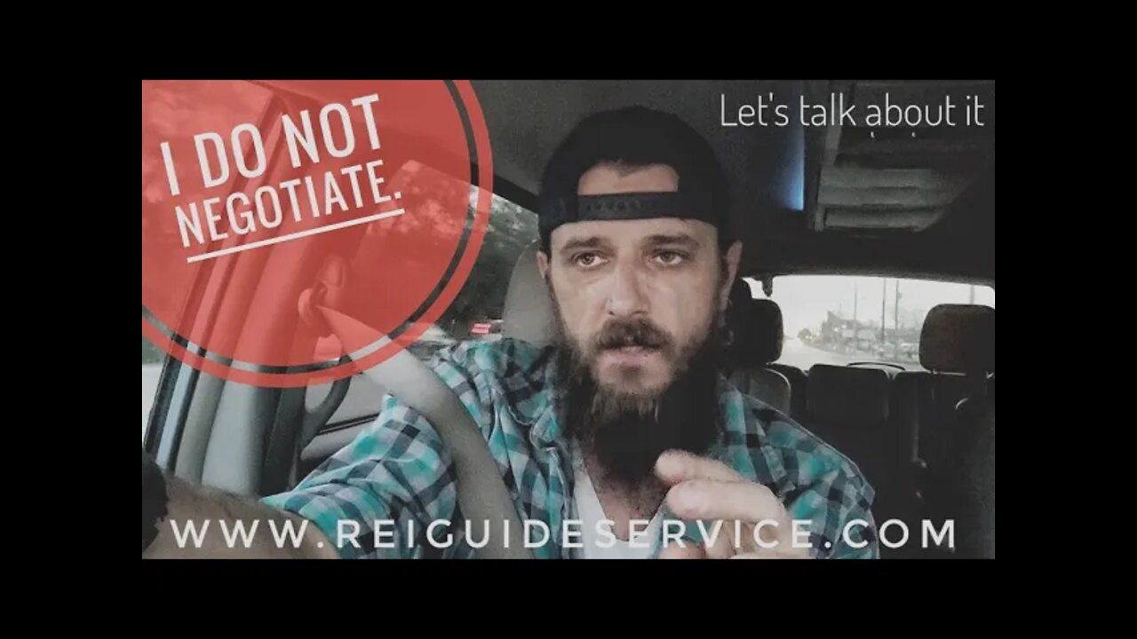 Negotiations? no thanks.