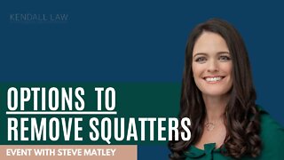 Eviction Attorney Eileen Kendall on Options To Remove Squatters
