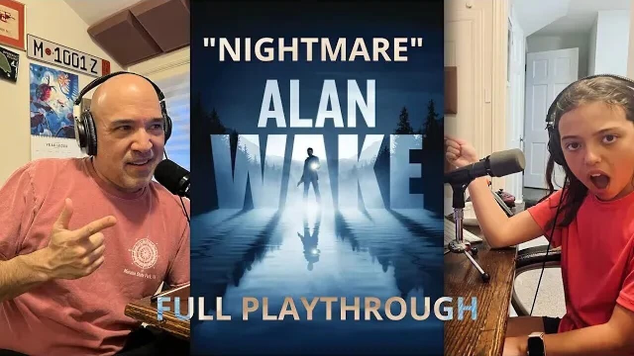 Zoe's Alan Wake Adventure - NIGHTMARE Full Episode Playthrough & Review - XBOX Original game